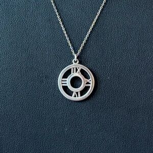 Tiffany & Co. Atlas Open Circle Necklace – Sterling Silver